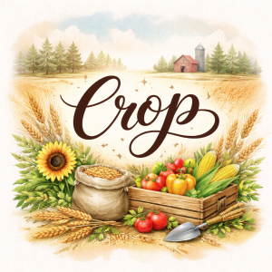 معنى كلمة crop بالانجليزي والعربي