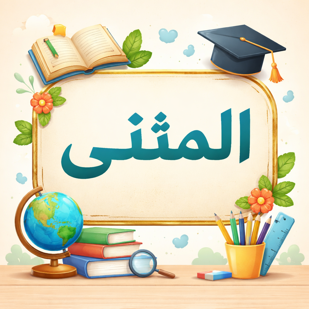 امثلة على جمل مثنى
