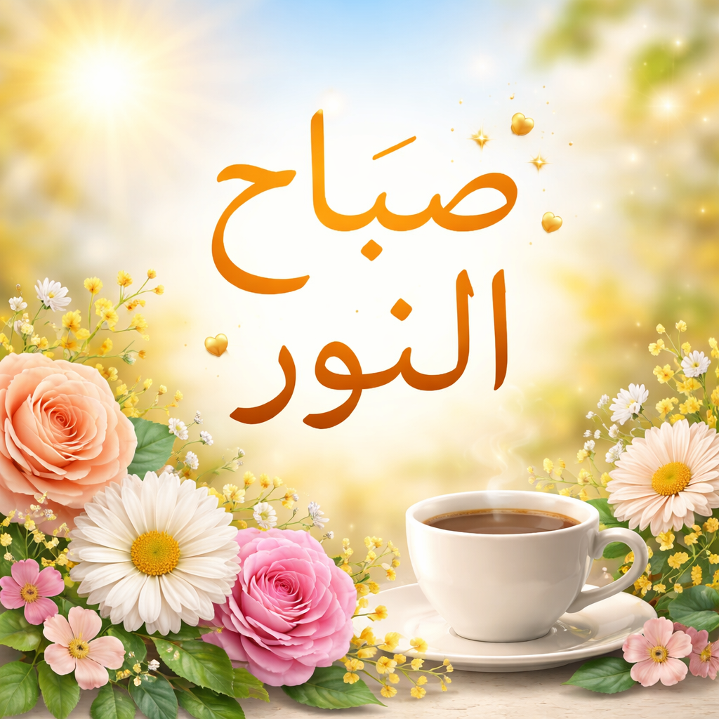 صباح النور والسعادة