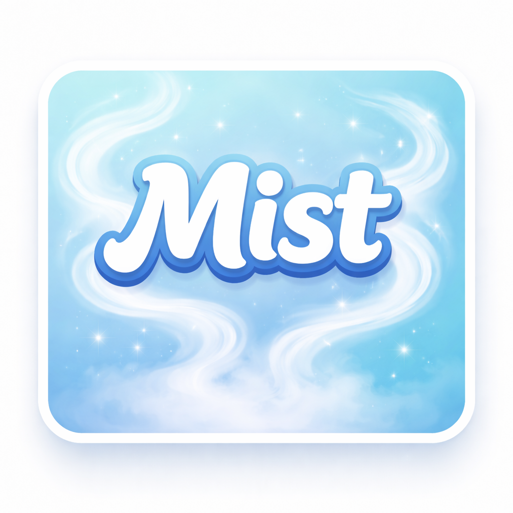 معنى كلمة Mist بالانجليزي والعربي