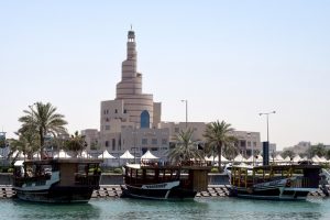 شرح عن معالم دولة قطر Qatar بالانجليزية والعربية
