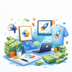 قائمة بـ 15 موقع لبيع تصاميمك وكسب المال من الإنترنت