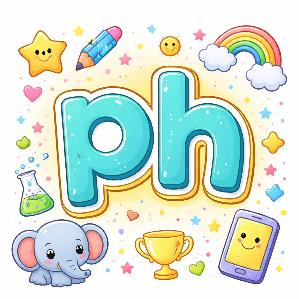 كلمات بالانجليزي فيها حرف ph