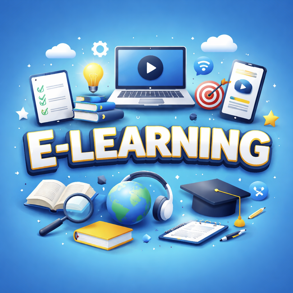 التعليم الإلكترونى تعريفه ، مميزاته ، وعيوبه